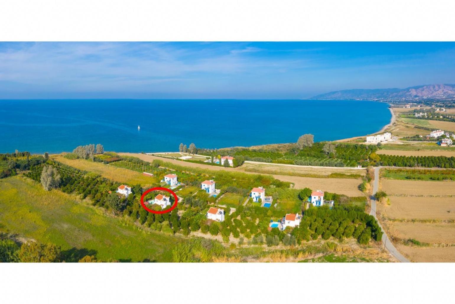 Polis Sun Beach Villa Tria מראה חיצוני תמונה